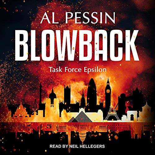 Blowback Audiolibro Por Al Pessin arte de portada