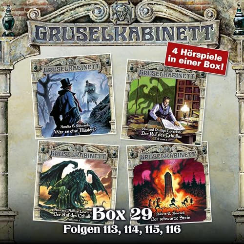 Gruselkabinett Box 29 - Folgen 113, 114, 115, 116 cover art