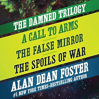 The Damned Trilogy Audiolibro Por Alan Dean Foster arte de portada