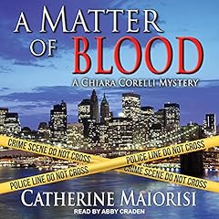 A Matter of Blood Audiolibro Por Catherine Maiorisi arte de portada