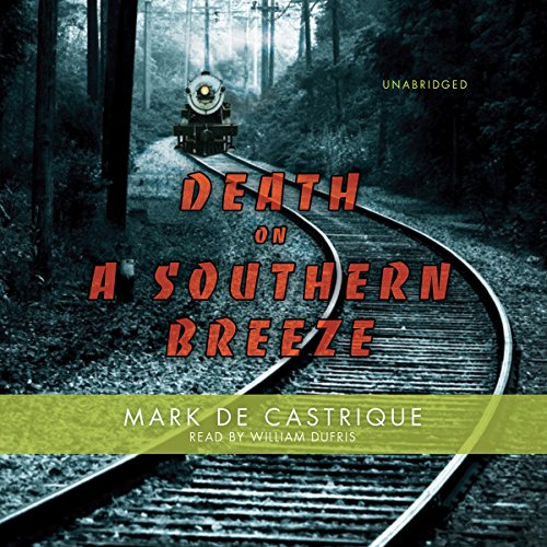 Diseño de la portada del título Death on A Southern Breeze