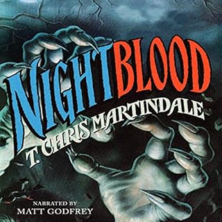 Nightblood Audiolibro Por T. Chris Martindale arte de portada