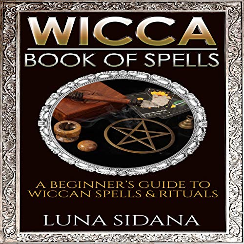 Wicca Book of Spells Audiolibro Por Luna Sidana arte de portada