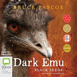 Dark Emu Audiolibro Por Bruce Pascoe arte de portada