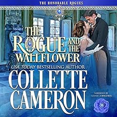 The Rogue and the Wallflower Audiolibro Por Collette Cameron arte de portada