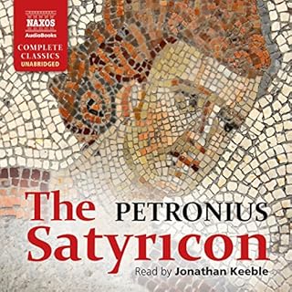 The Satyricon Audiolibro Por Petronius arte de portada