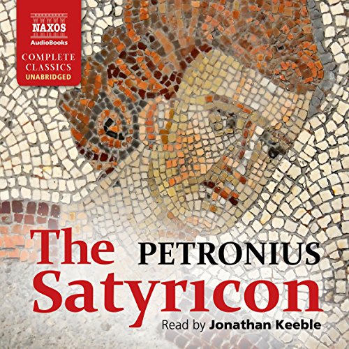 The Satyricon Audiolibro Por Petronius arte de portada