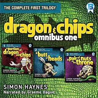 Dragon and Chips: Omnibus One Audiolibro Por Simon Haynes arte de portada