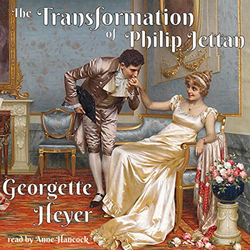 Diseño de la portada del título The Transformation of Philip Jettan