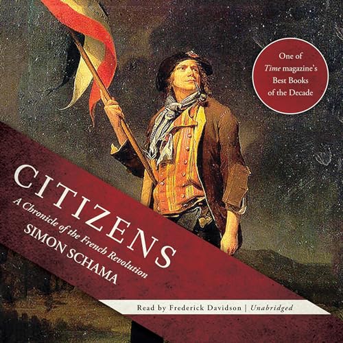 Citizens Audiolibro Por Simon Schama arte de portada