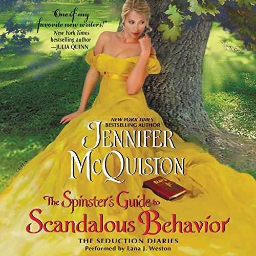 The Spinster's Guide to Scandalous Behavior Audiolibro Por Jennifer McQuiston arte de portada