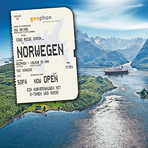 Eine Reise durch Norwegen Audiolivro Por Kai Schwind capa