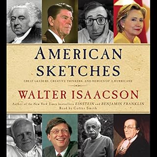 American Sketches Audiolibro Por Walter Isaacson arte de portada