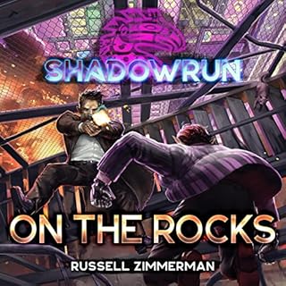 Shadowrun Audiolibro Por Russell Zimmerman arte de portada