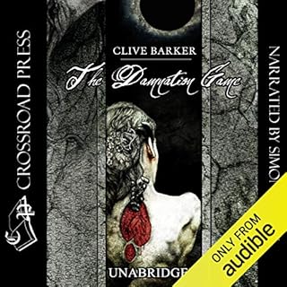 The Damnation Game Audiolibro Por Clive Barker arte de portada