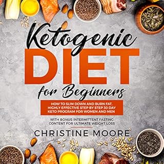 Ketogenic Diet for Beginners Audiolibro Por Christine Moore arte de portada