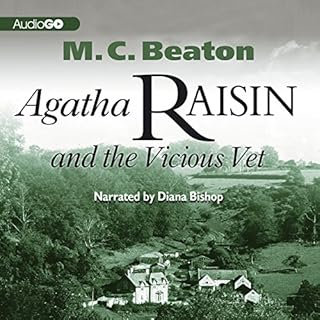 Agatha Raisin and the Vicious Vet Audiolibro Por M. C. Beaton arte de portada