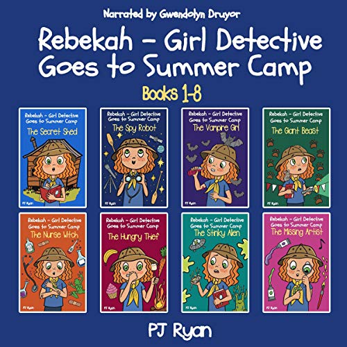 Rebekah - Girl Detective Goes to Summer Camp Audiolibro Por PJ Ryan arte de portada