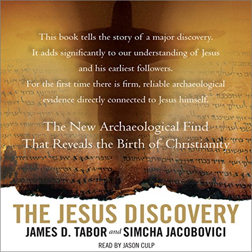 The Jesus Discovery Audiobook By Simcha Jacobovici, James D. Tabor cover art