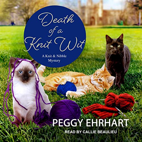 Death of a Knit Wit Audiolibro Por Peggy Ehrhart arte de portada