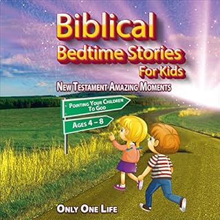 Biblical Bedtime Stories for Kids Audiolibro Por Only One Life arte de portada