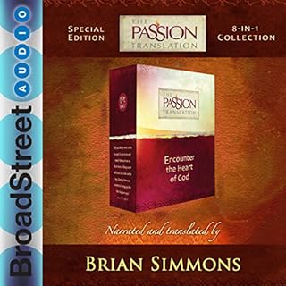 The Passion Translation Audiolibro Por Brian Simmons arte de portada