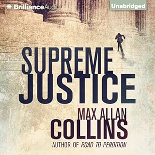 Supreme Justice Audiolibro Por Max Allan Collins arte de portada