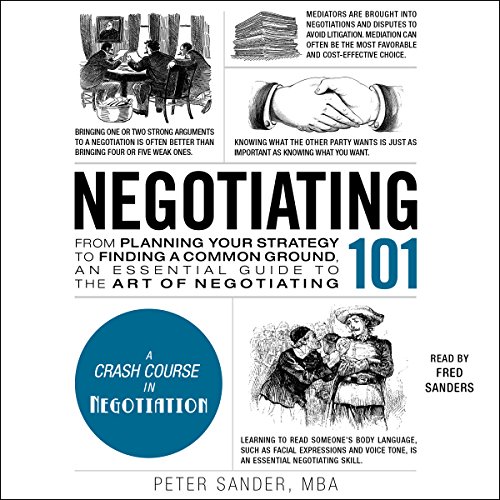 Page de couverture de Negotiating 101