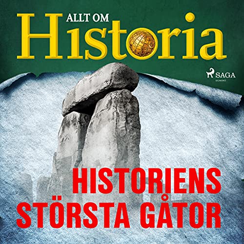 Historiens största gåtor Audiolivro Por Allt om Historia capa