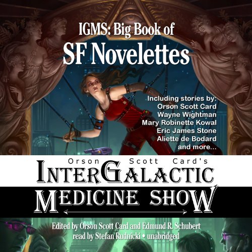 Page de couverture de Orson Scott Card's Intergalactic Medicine Show: Big Book of SF Novelettes