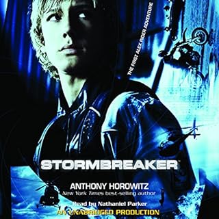 Stormbreaker Audiolibro Por Anthony Horowitz arte de portada