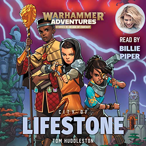 Warhammer Adventures: City of Lifestone Audiolibro Por Tom Huddleston arte de portada