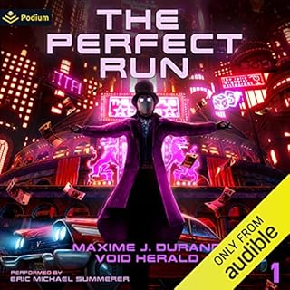 The Perfect Run Audiolibro Por Maxime J. Durand, Void Herald arte de portada