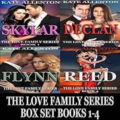 The Love Family Series Box Set, Books 1-4 Audiobook By Kate Allenton cover art