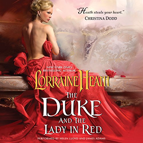 The Duke and the Lady in Red Audiolibro Por Lorraine Heath arte de portada