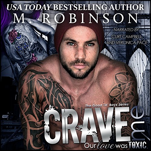 Crave Me Audiolibro Por M. Robinson arte de portada