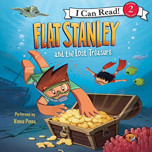 Flat Stanley and the Lost Treasure Audiobook By Jeff Brown cover art