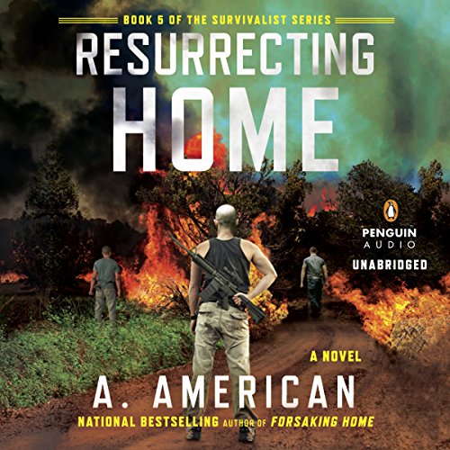 Resurrecting Home Audiolibro Por A. American arte de portada