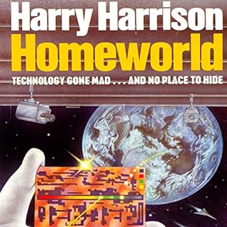 Homeworld Audiolibro Por Harry Harrison arte de portada