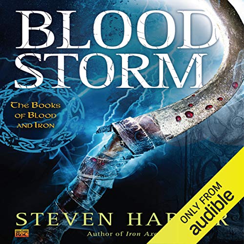 Blood Storm Audiolibro Por Steven Harper arte de portada