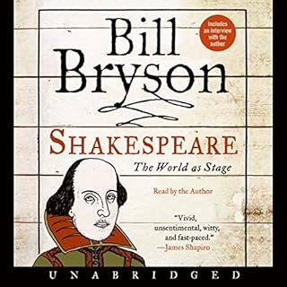 Shakespeare Audiolibro Por Bill Bryson arte de portada