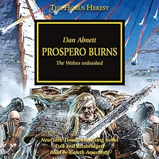 Prospero Burns Audiolibro Por Dan Abnett arte de portada