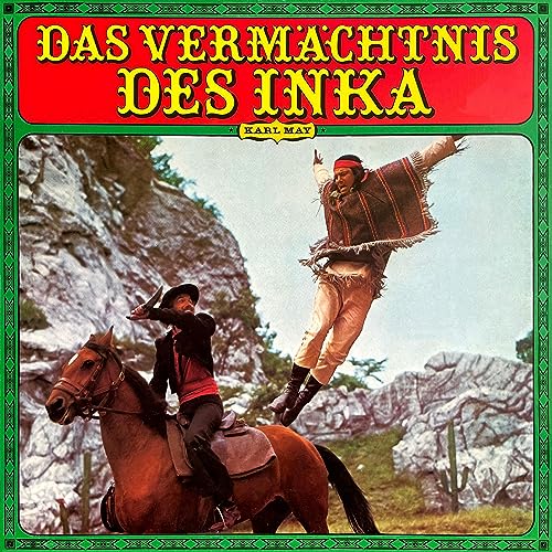 Das Vermächtnis des Inka Audiolivro Por Karl May, Peter Folken capa