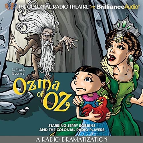 Ozma of Oz Audiobook By L. Frank Baum, Jerry Robbins cover art