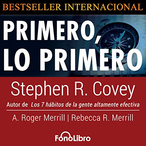 Couverture de Primero Lo Primero [First Things First]