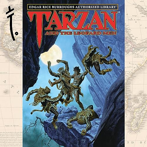 Tarzan and the Leopard Men Audiolibro Por Edgar Rice Burroughs arte de portada