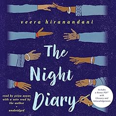 The Night Diary Audiolibro Por Veera Hiranandani arte de portada