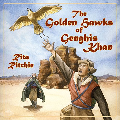 The Golden Hawks of Genghis Khan Audiolivro Por Rita Ritchie capa