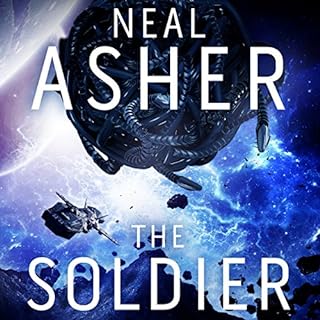 The Soldier Audiolibro Por Neal Asher arte de portada