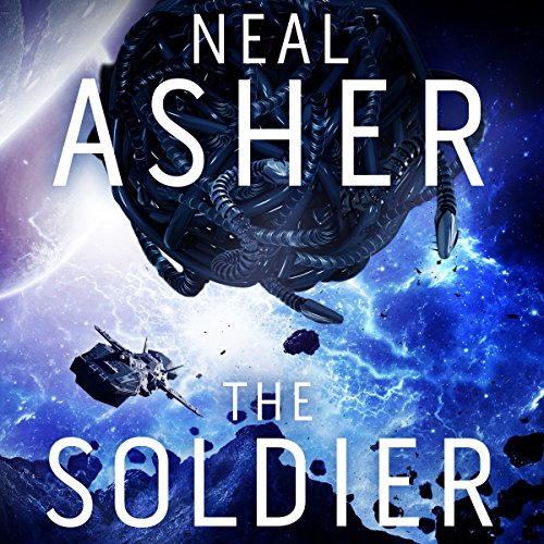 The Soldier Audiolibro Por Neal Asher arte de portada